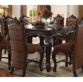 Versailles Cherry Oak 55" Square Counter Height Dining Room Set