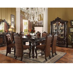 Versailles Cherry Oak 55" Square Counter Height Table