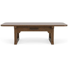 Calhoun Whiskey Oak Rectangular Occasional Table Set