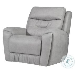 Point Break True Grit Graystone Power Zero Gravity Recliner with Power Headrest and Lumbar