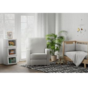 Lullaby Cotton Auto Glide Power Recliner with Power Headrest and USB Charging