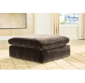 Maxton Heights Bittersweet Upholstered Square Oversized Accent Ottoman