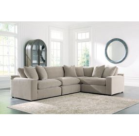 Maxton Heights Pebble 4 Piece Modular Sectional