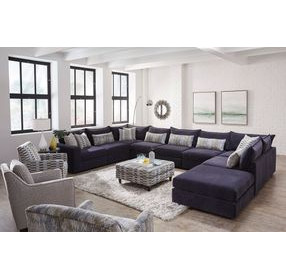 Elise Ink Mundo Mystic Square Cocktail Ottoman