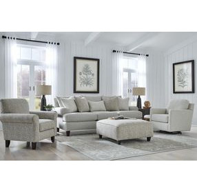 Hogan Cotton Retro Cotton Performance Fabric Accent Chair
