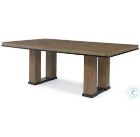 Mesa Napa Cerused And Melange Pacific 119" Dining Table