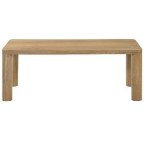 Castlewood Washed Oak Rectangular Occasional Table Set