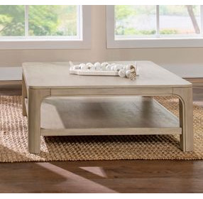 Solano Weathered Mango Square Coffee Table