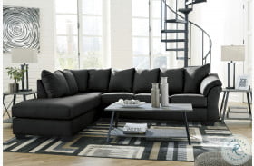Darcy Black LAF Sectional