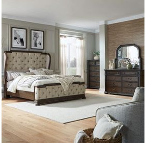 Provence Park Chateau Brown 6 Drawer Chest