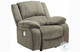 Draycoll Pewter Power Rocker Recliner
