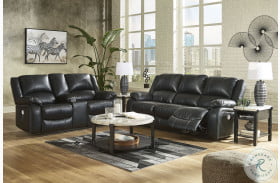 Calderwell Black Power Reclining Living Room Set