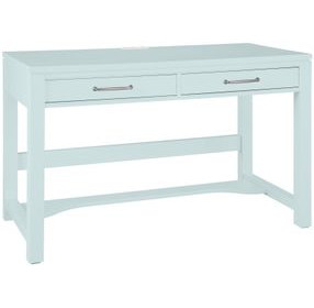 Tide And Timber Blue Maple 2 Drawer Laptop Desk
