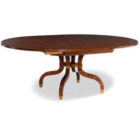 Sparrow Brown 72" Extendable Oval Dining Table