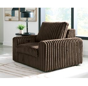 Carnon Chocolate 50" Power Gliding Chaise with USB Charging