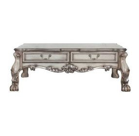 Dresden Vintage Bone White Rectangular Occassional Table Set