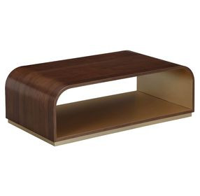 Houston Walnut Rectangular Cocktail Table