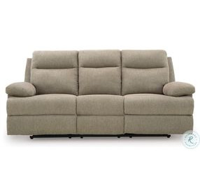 Tarrant Mocha Reclining Living Room Set with Drop Down Table