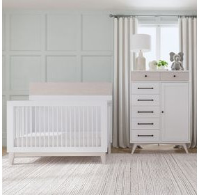 Rowan Ash Linen 7 Drawer Chifferobe