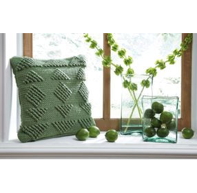 Rustingmere Green Outdoor Accent Pillow