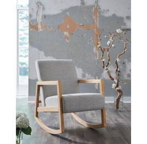 Wychworth Gray Performance Fabric Upholstered Accent Chair