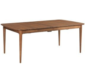 Monogram Walnut Hudson Medium Stain Extendable Dining Room Set