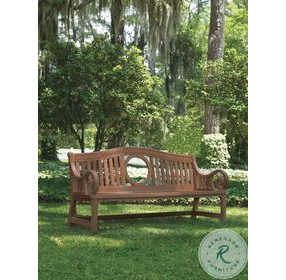 Library House Mahogany Outdoor Bench