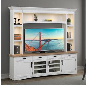 Americana Modern Cotton Entertainment Center