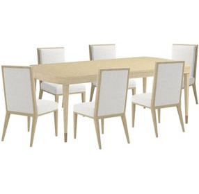 Eave Sundrenched Oak Extendable Rectangular Dining Room Set