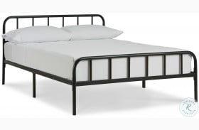 Trentlore Black Full Metal Bed
