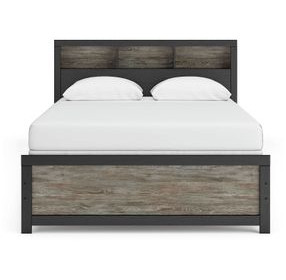 Ryderton Bookcase Storage Panel Bedroom Set