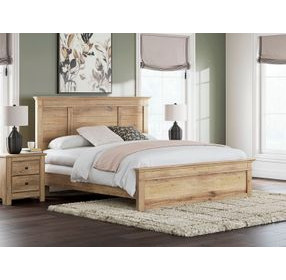 Allihauser Tan King Panel Bed