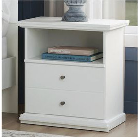 Bostwick Shoals White Nightstand