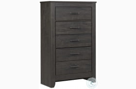 Brinxton Charcoal Gray 5 Drawer Chest