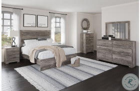 Ralinksi Gray Panel Bedroom Set