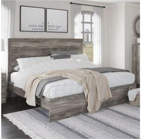 Ralinksi Gray King Panel Bed