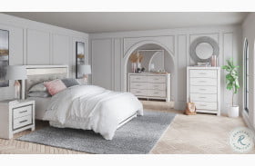 Altyra White Panel Bedroom Set
