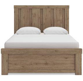 Contoura Light Brown Panel Bedroom Set