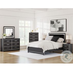 Ravalori Black Dresser with Mirror