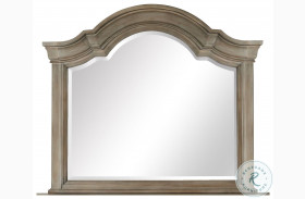 Tinley Park Dovetail Grey Shaped Mirror