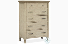 Harlow Weathered Bisque Drawer Chest