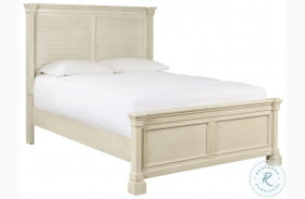 Bolanburg White Queen Louvered Panel Bed