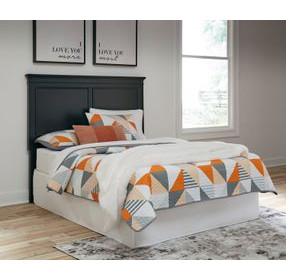Lanolee Black Full Panel Headboard