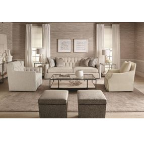 Candace Cream Swivel Chair