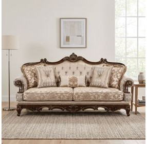 Balthasar Cherry 91" Sofa