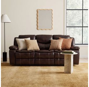 Bastrop Dark Brown Reclining Sofa