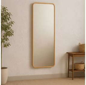 Kai Oak Rectangular Floor Mirror