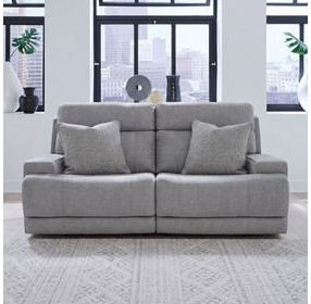 Ashbee Arula Dolphin 66" Zero Gravity Power Reclining Loveseat with Power Headrest and USB Charging