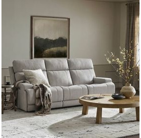 Ashbee Arula Dove 90" Zero Gravity Power Reclining Sofa with Power Headrest and USB Charging