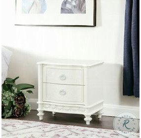 Dorothy Ivory 2 Drawer Nightstand